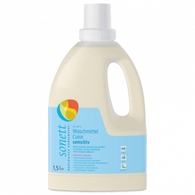 Sonett Flüssigwaschmittel Color sensitiv (1,5l)